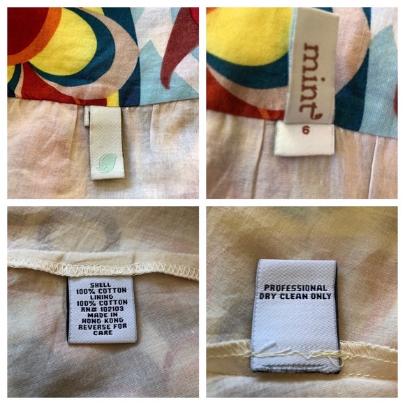 MINT Brand BOHO Skirt Drop Waist Pockets Sz 6 - Picture 7 of 8